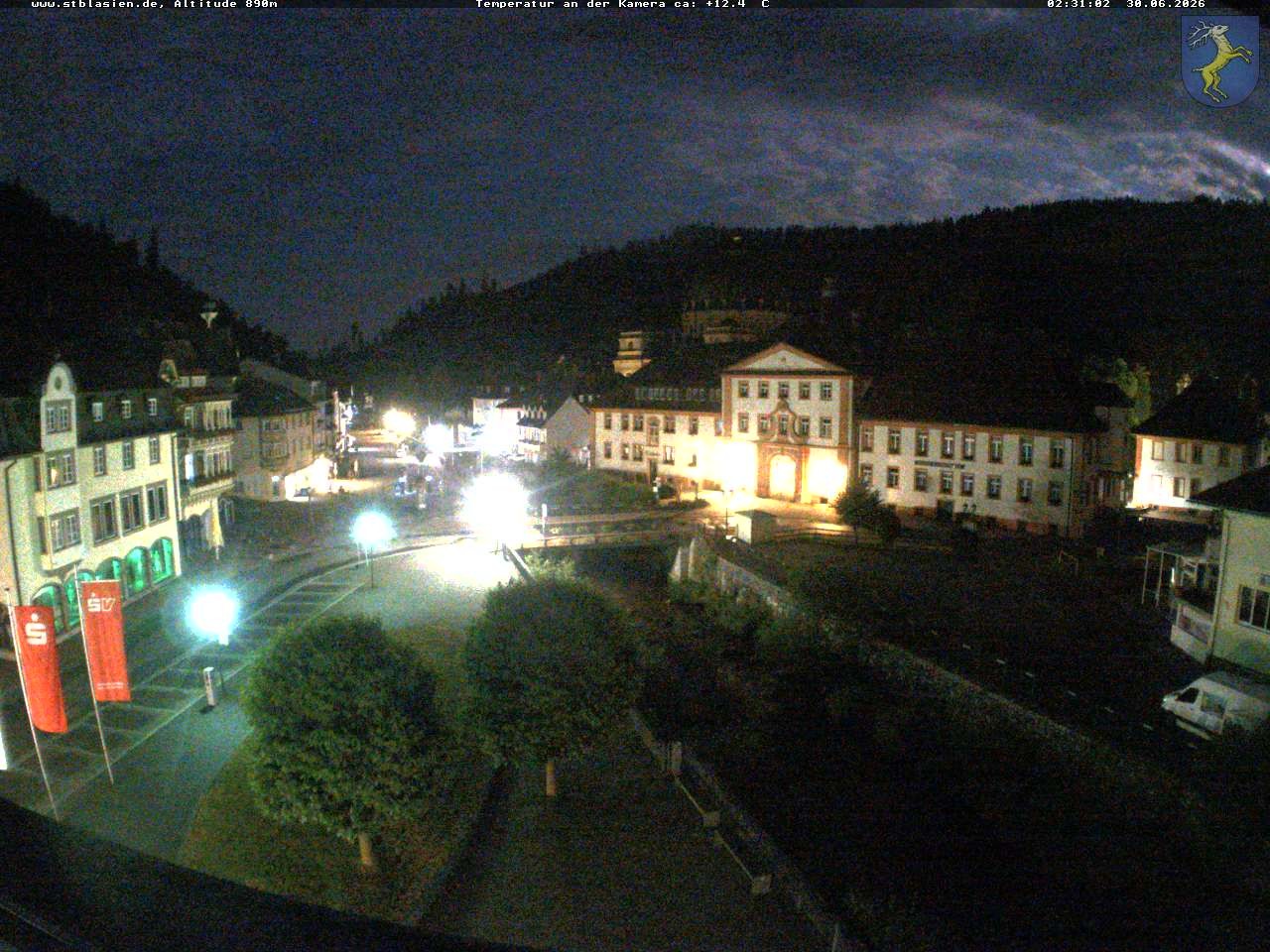 Archiv Foto Webcam St Blasien Menzenschwand: Hauptstraße