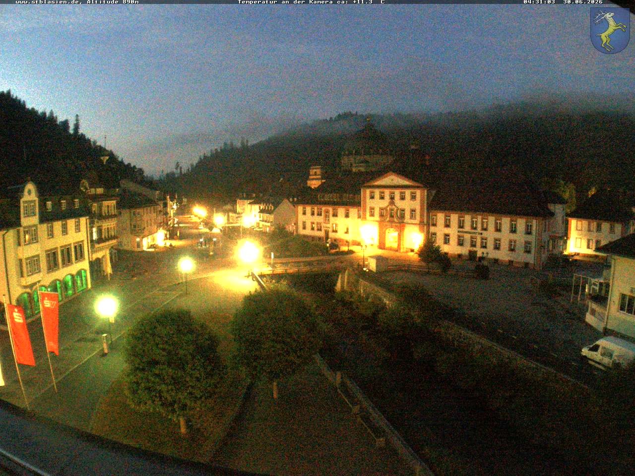 Archiv Foto Webcam St Blasien Menzenschwand: Hauptstraße