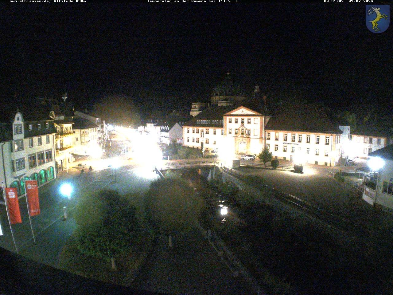 Archiv Foto Webcam St Blasien Menzenschwand: Hauptstraße