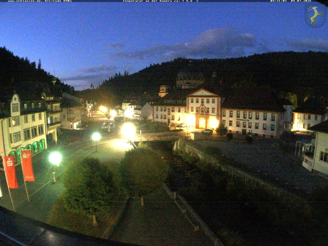 Archiv Foto Webcam St Blasien Menzenschwand: Hauptstraße