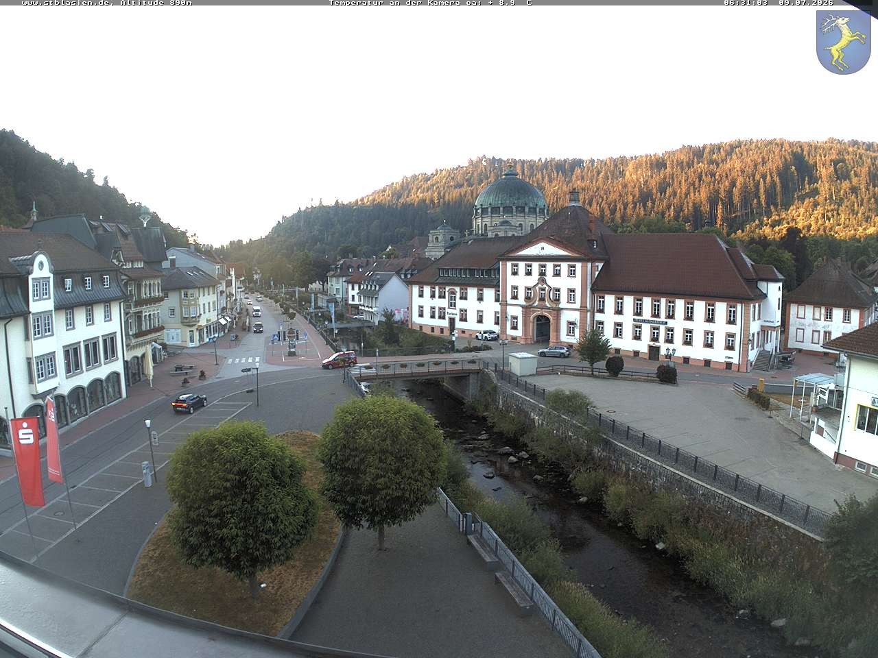 Archiv Foto Webcam St Blasien Menzenschwand: Hauptstraße