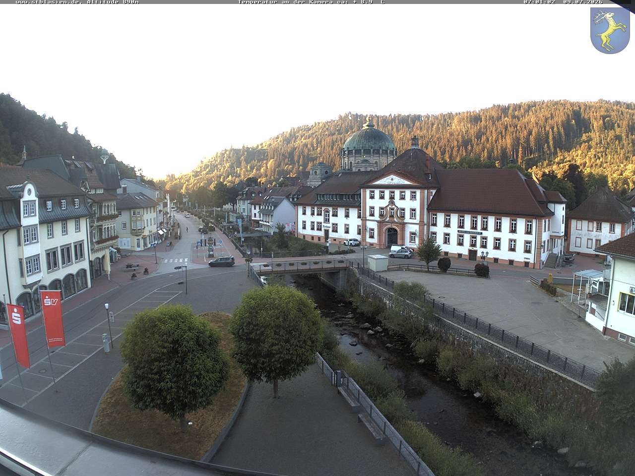 Archiv Foto Webcam St Blasien Menzenschwand: Hauptstraße