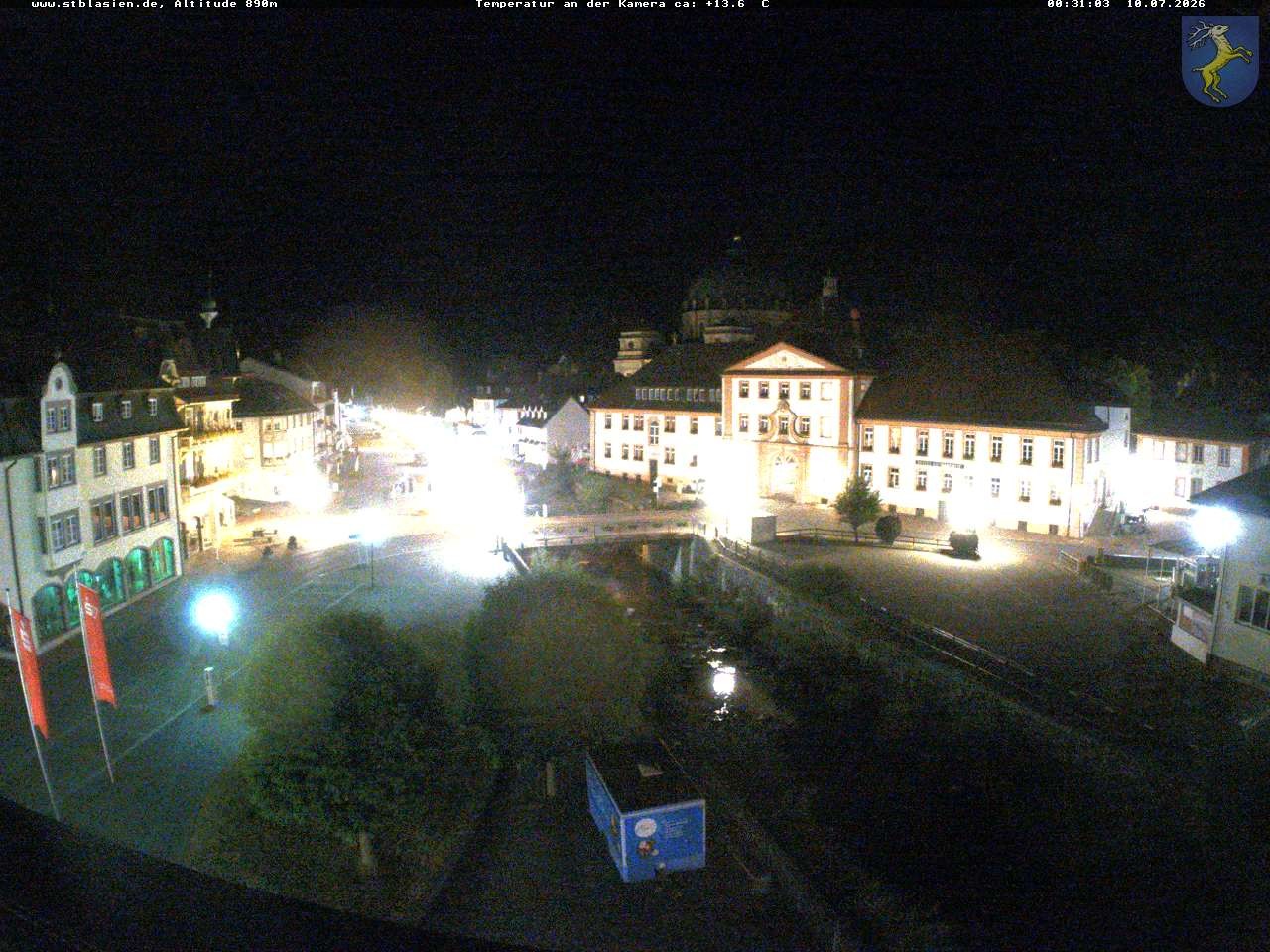 Archiv Foto Webcam St Blasien Menzenschwand: Hauptstraße
