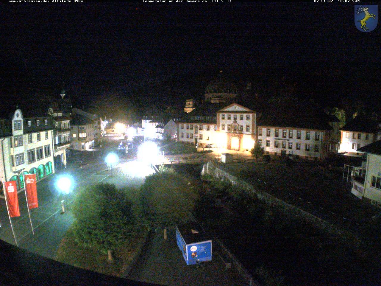 Archiv Foto Webcam St Blasien Menzenschwand: Hauptstraße