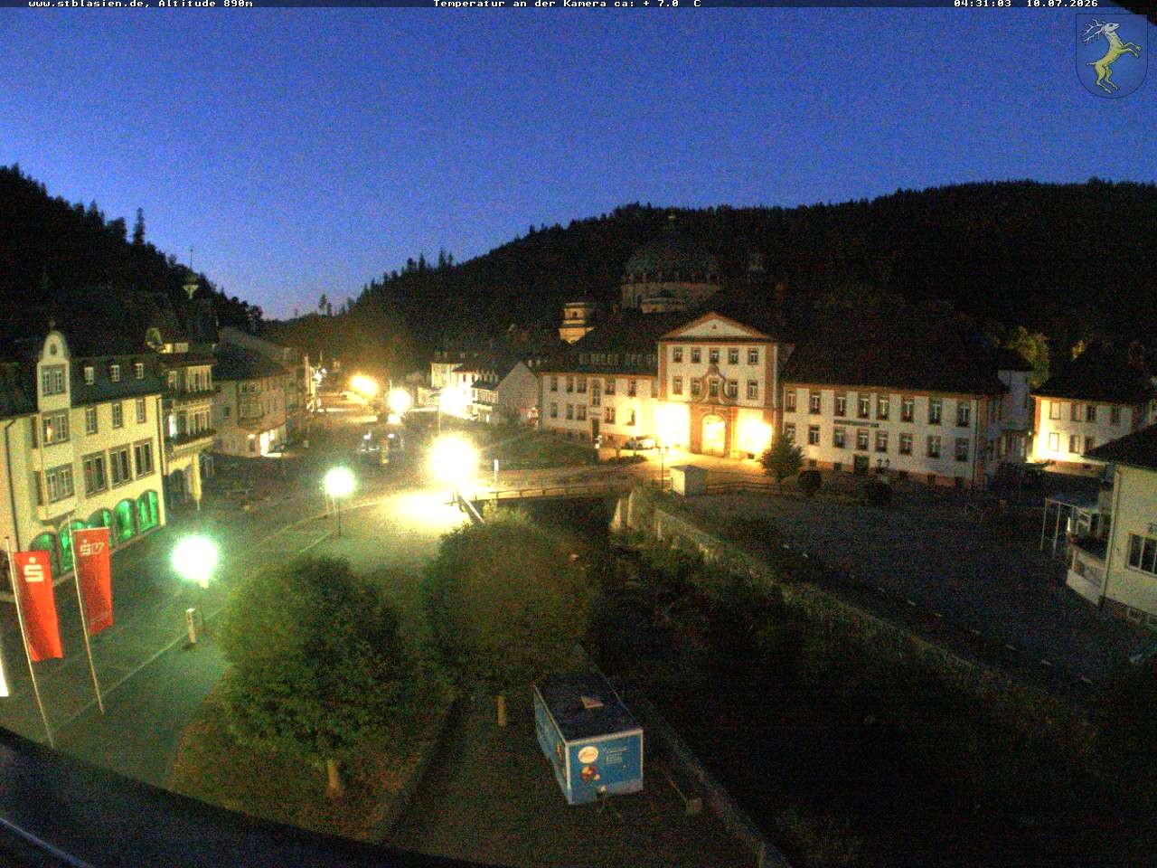 Archiv Foto Webcam St Blasien Menzenschwand: Hauptstraße