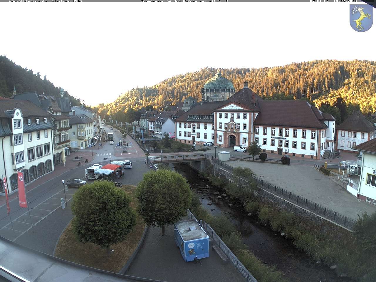 Archiv Foto Webcam St Blasien Menzenschwand: Hauptstraße