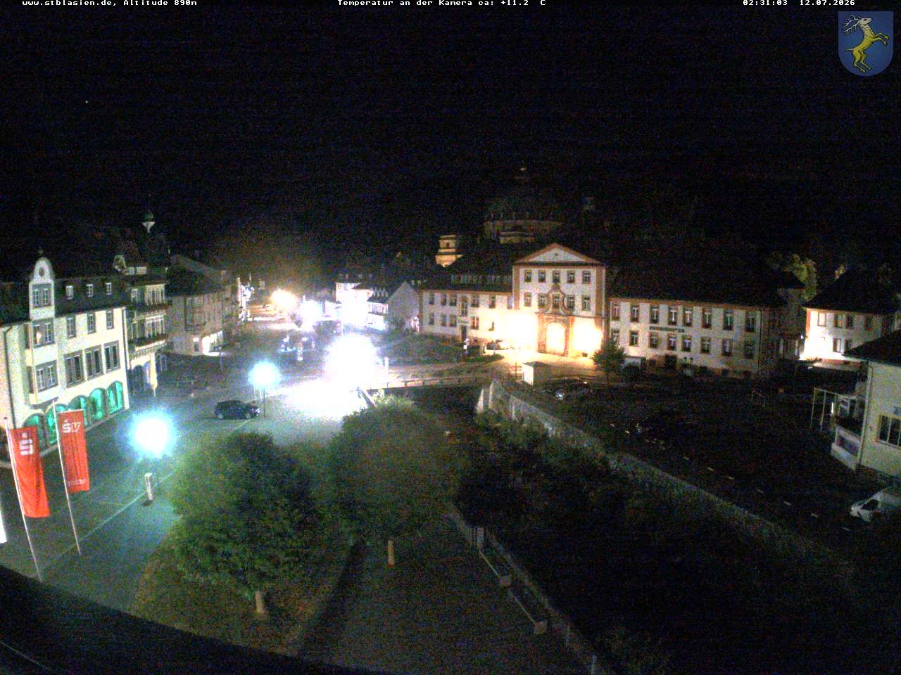 Archiv Foto Webcam St Blasien Menzenschwand: Hauptstraße