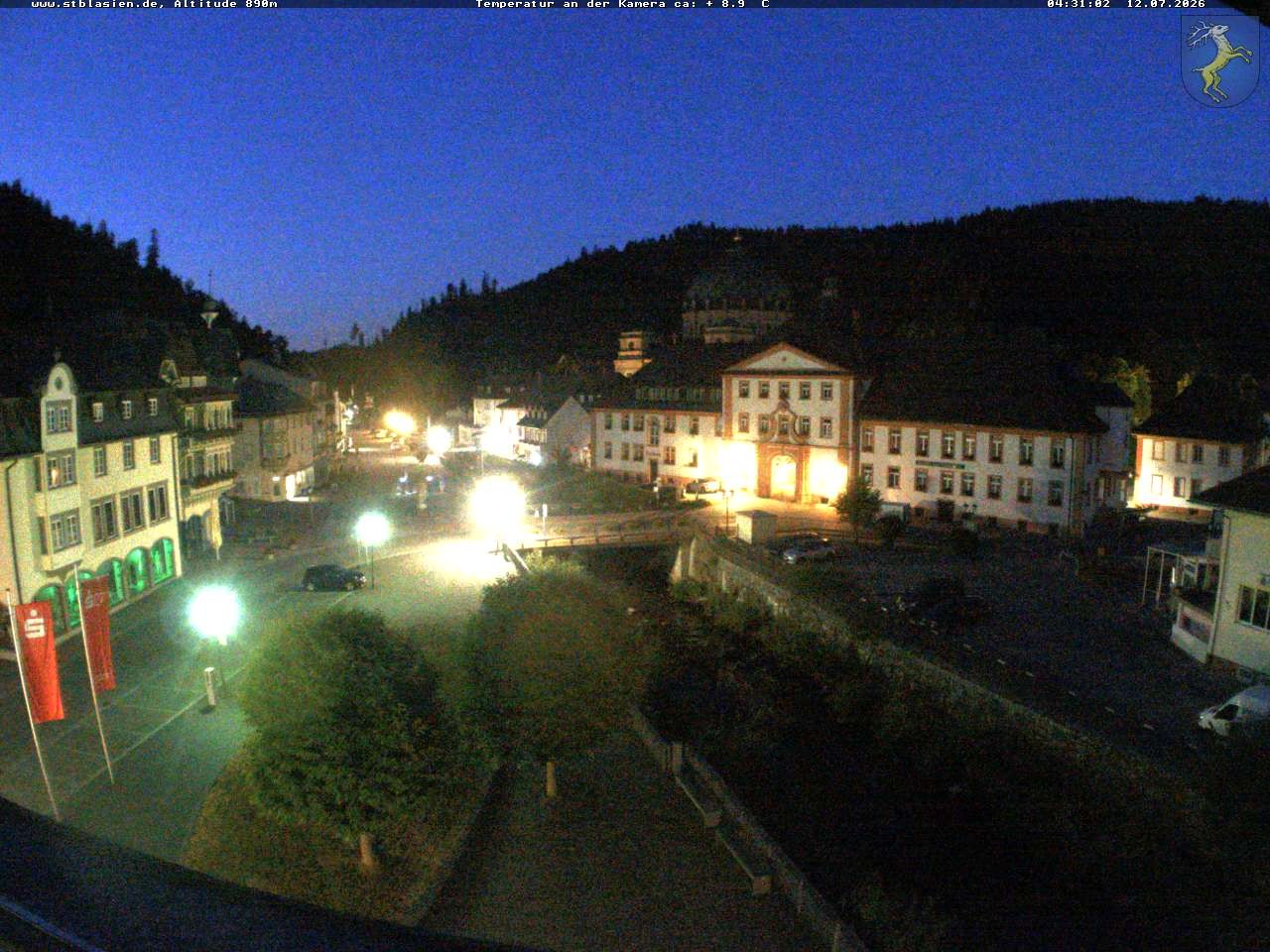 Archiv Foto Webcam St Blasien Menzenschwand: Hauptstraße