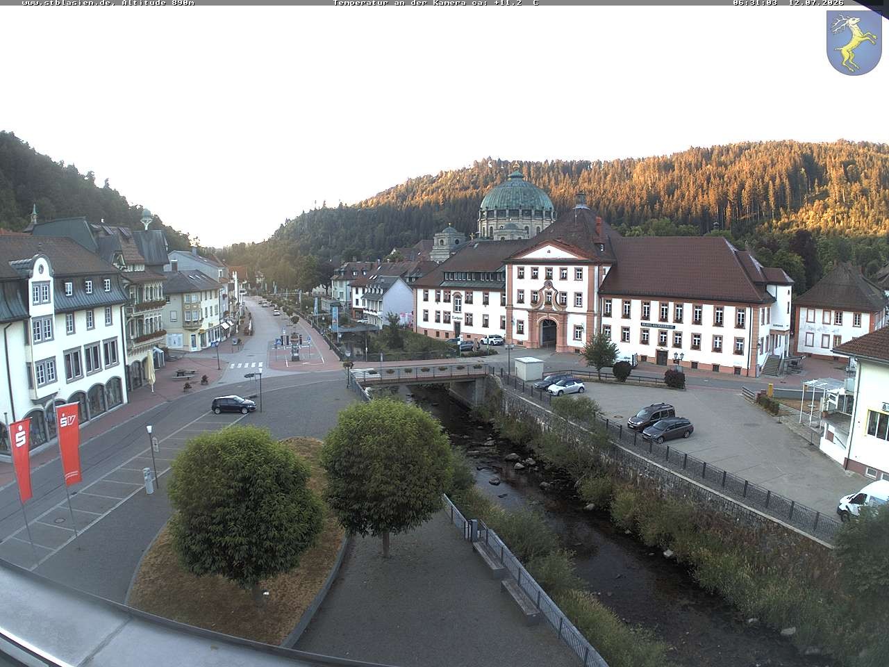 Archiv Foto Webcam St Blasien Menzenschwand: Hauptstraße