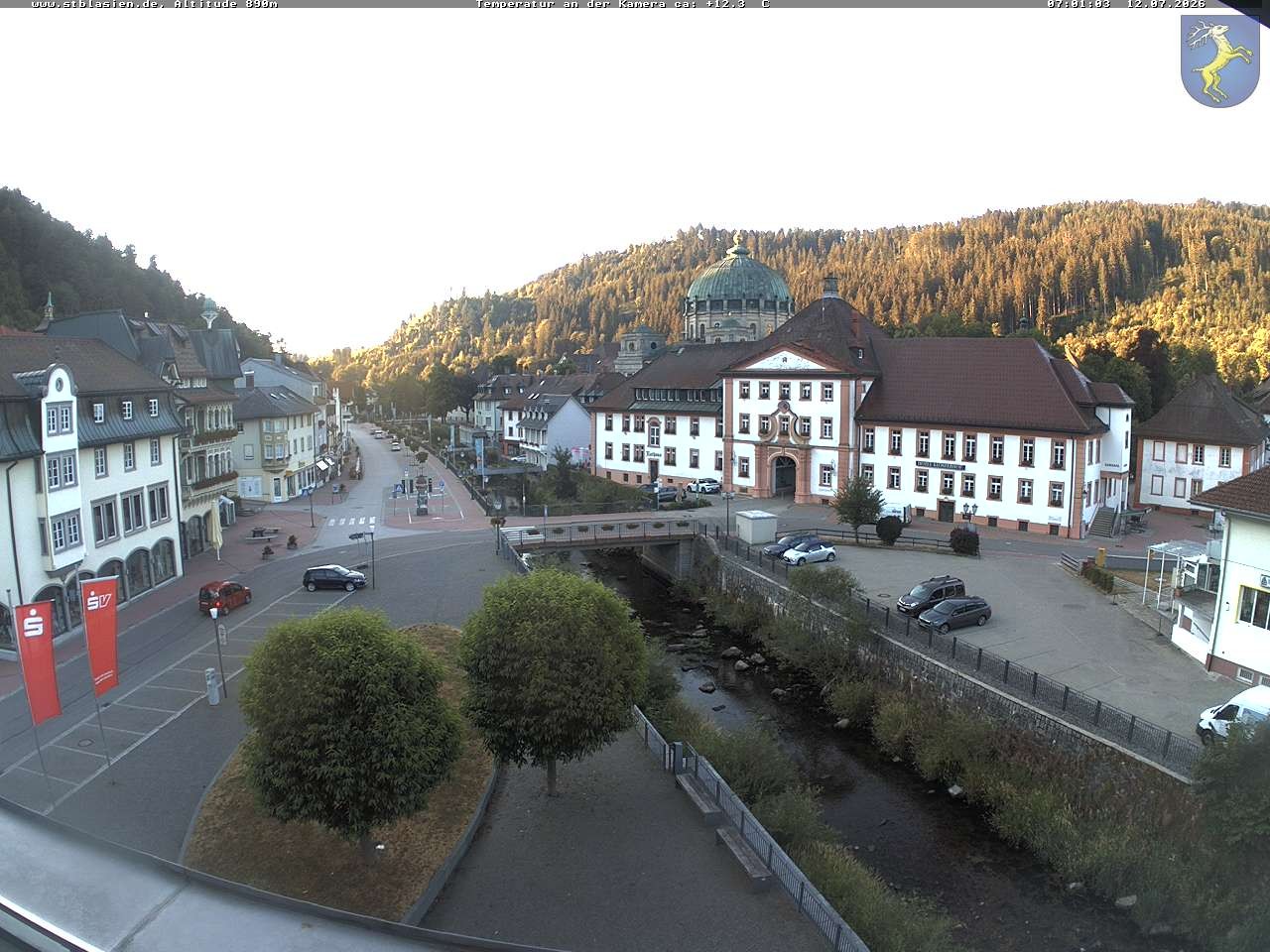Archiv Foto Webcam St Blasien Menzenschwand: Hauptstraße