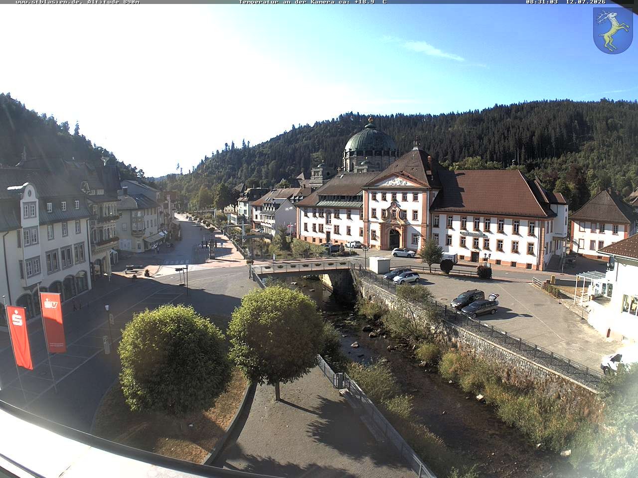 Archiv Foto Webcam St Blasien Menzenschwand: Hauptstraße