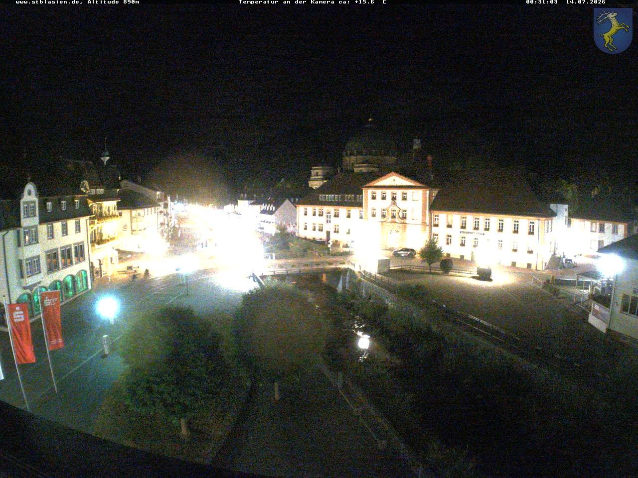 Archiv Foto Webcam St Blasien Menzenschwand: Hauptstraße