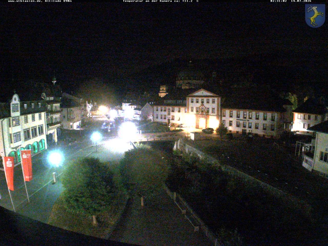 Archiv Foto Webcam St Blasien Menzenschwand: Hauptstraße