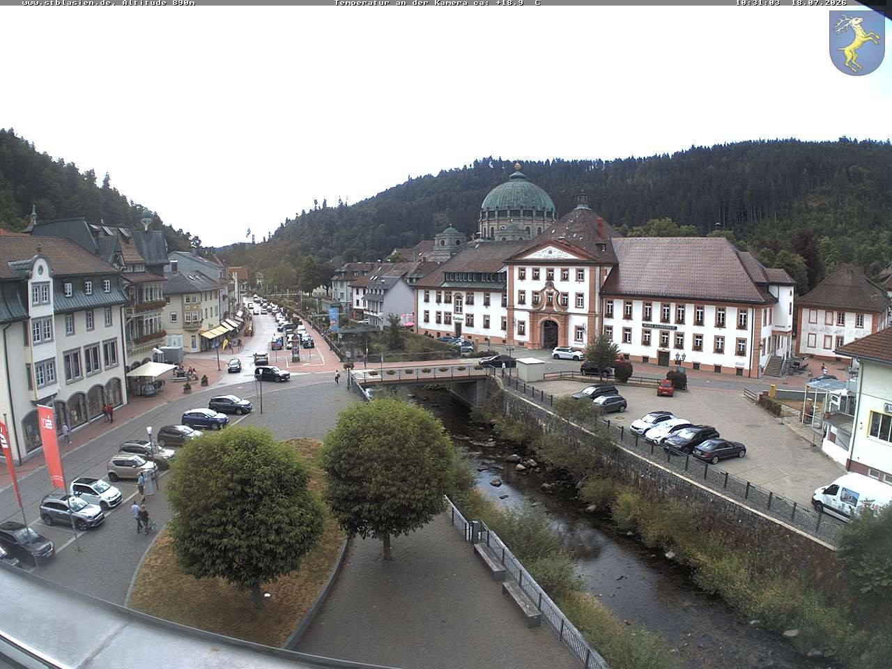 Archived image Webcam St Blasien Menzenschwand: main street