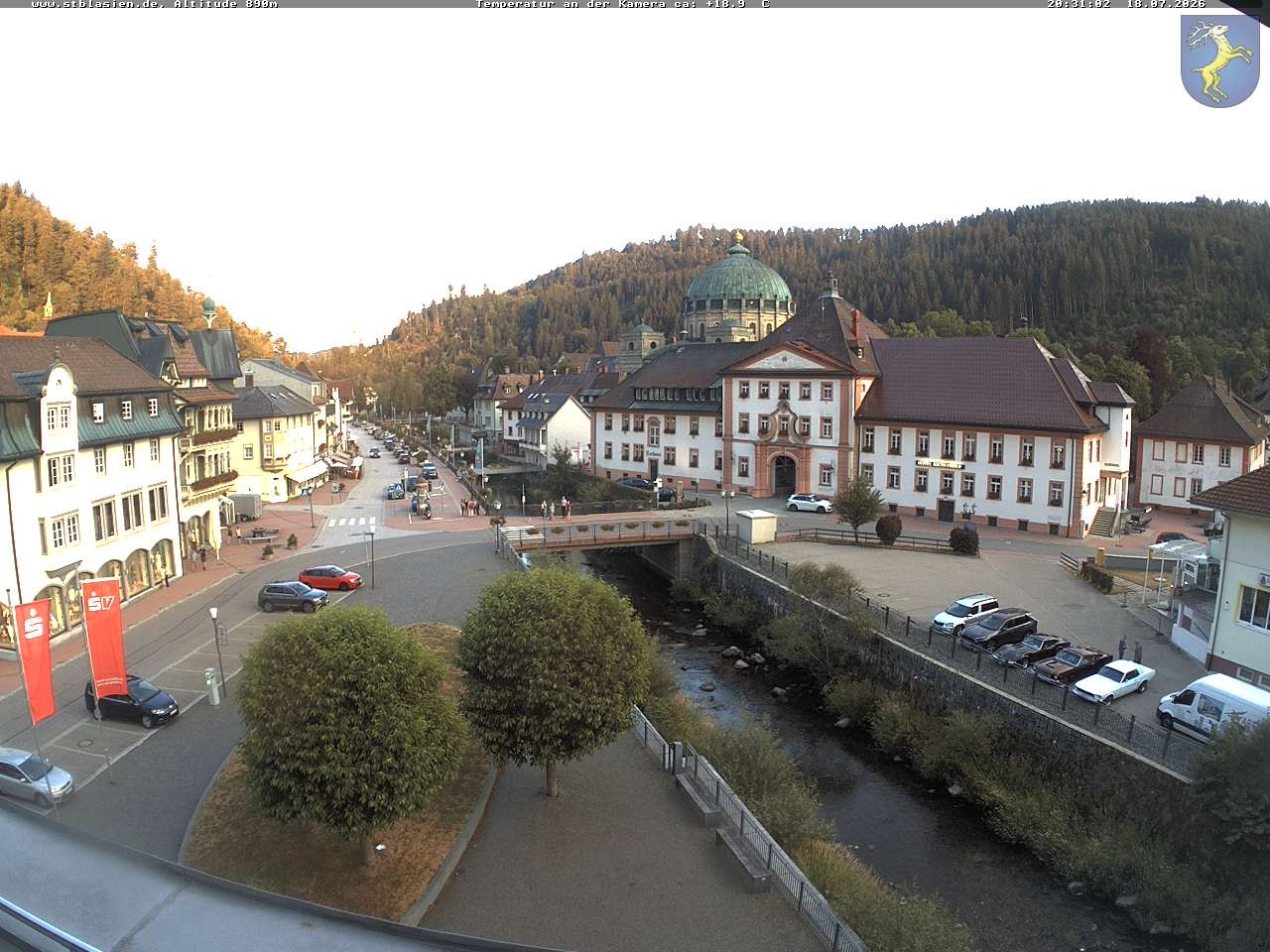 Archiv Foto Webcam St Blasien Menzenschwand: Hauptstraße