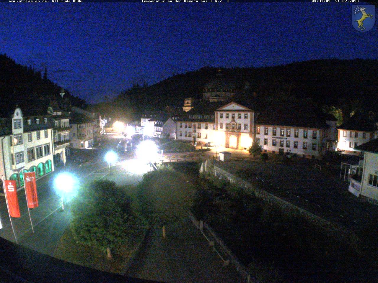 Archiv Foto Webcam St Blasien Menzenschwand: Hauptstraße