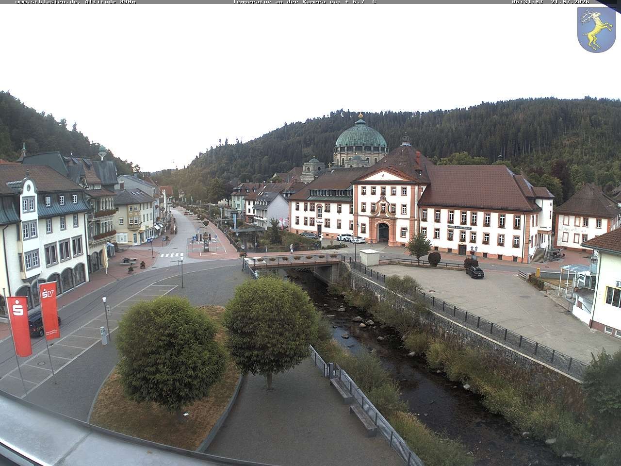 Archiv Foto Webcam St Blasien Menzenschwand: Hauptstraße