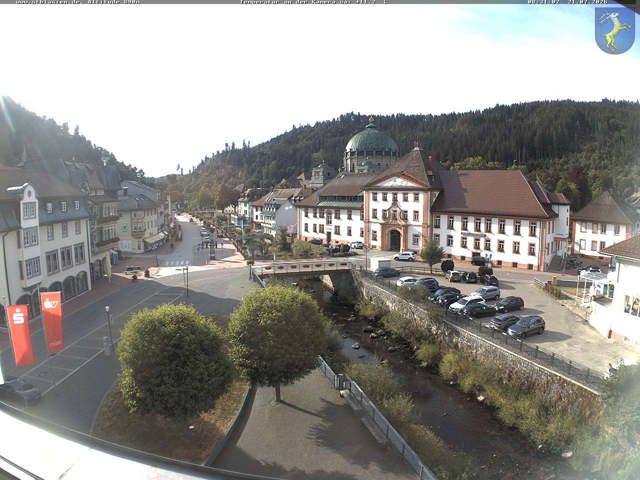 Archiv Foto Webcam St Blasien Menzenschwand: Hauptstraße