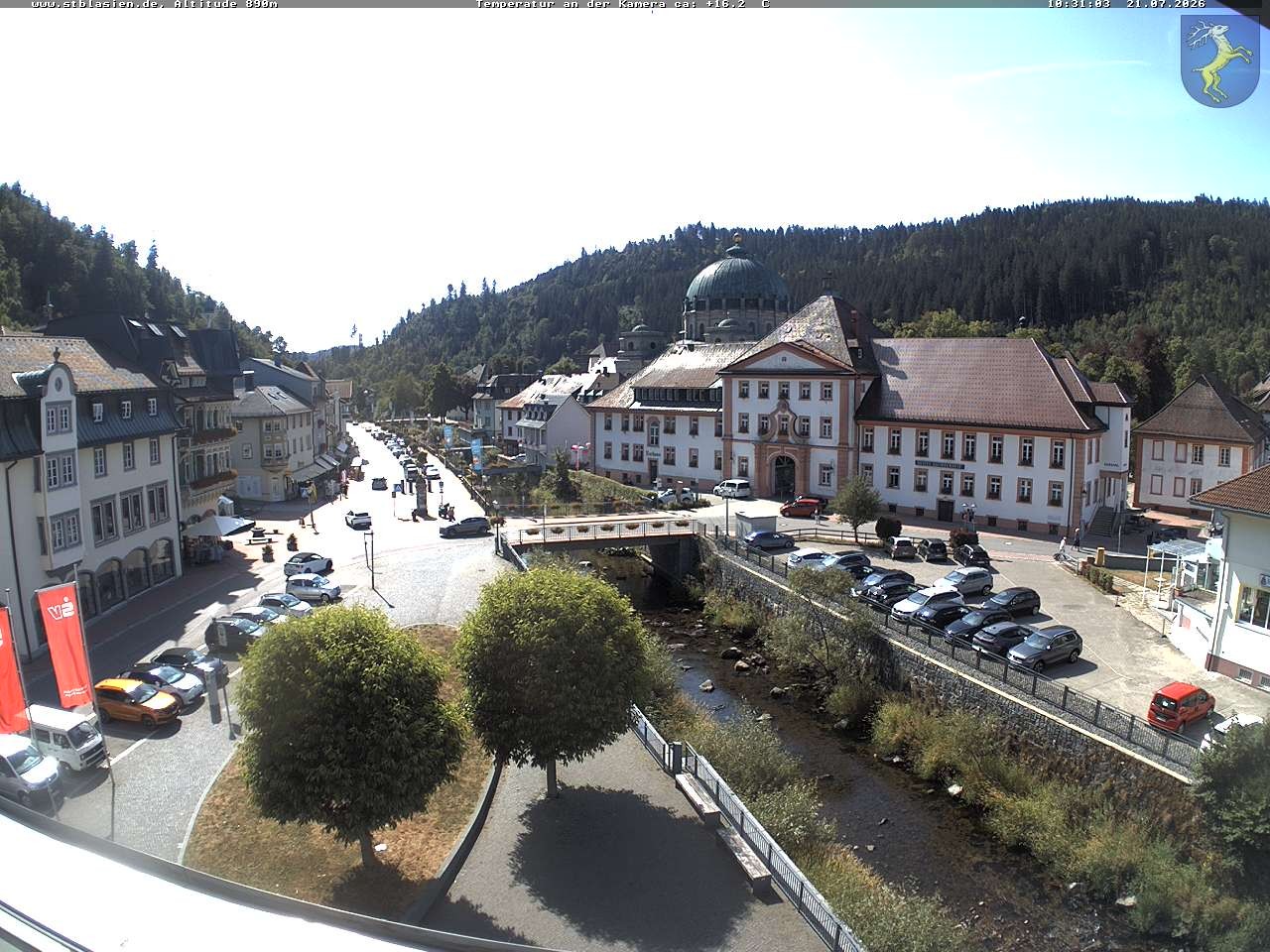 Archiv Foto Webcam St Blasien Menzenschwand: Hauptstraße