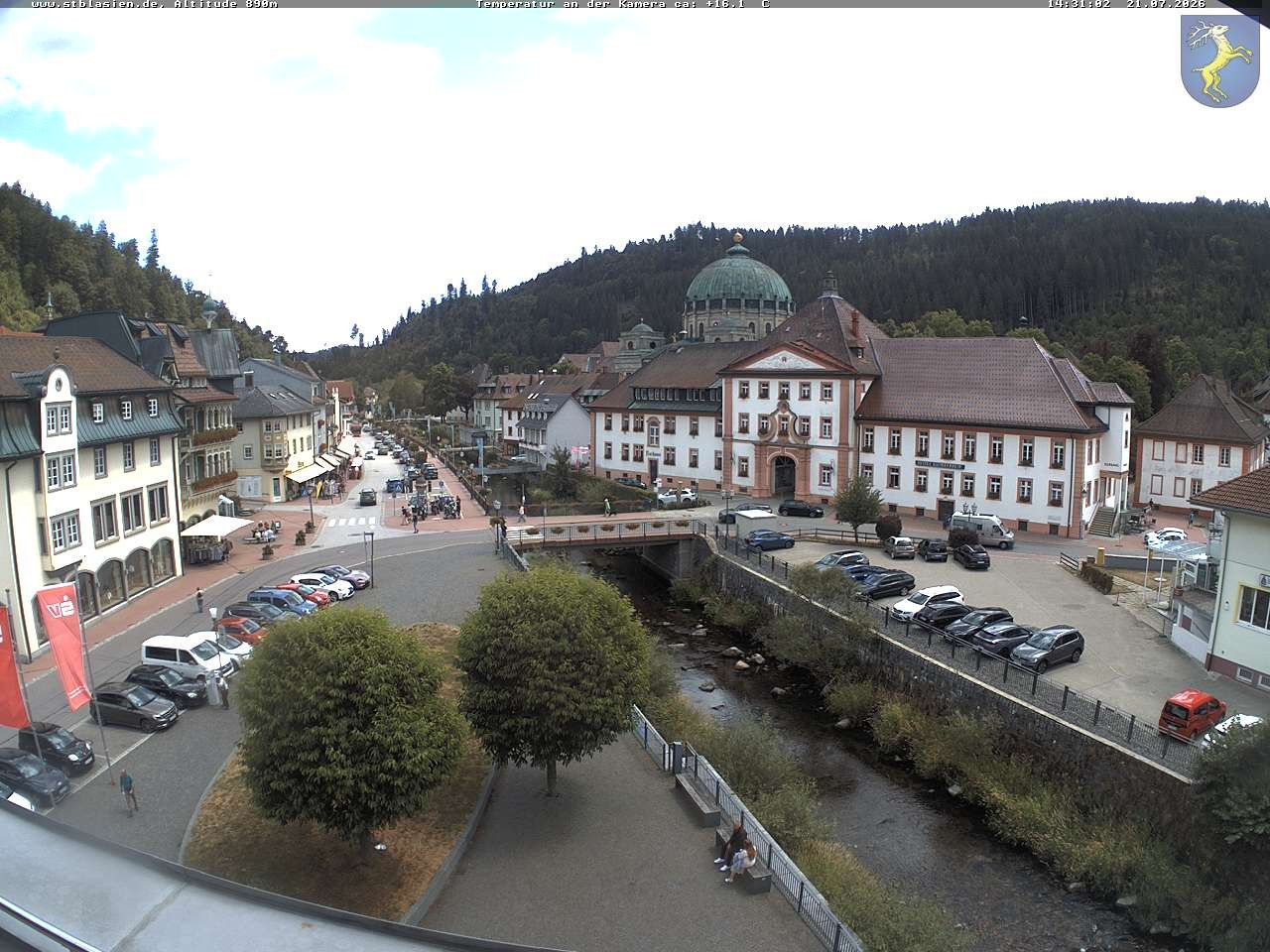 Archiv Foto Webcam St Blasien Menzenschwand: Hauptstraße
