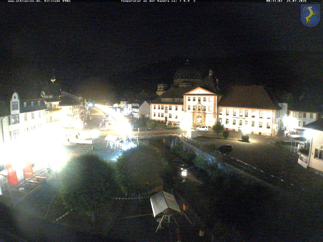 Archiv Foto Webcam St Blasien Menzenschwand: Hauptstraße