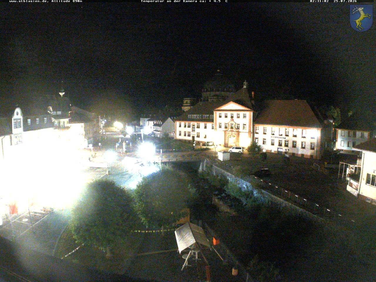Archiv Foto Webcam St Blasien Menzenschwand: Hauptstraße
