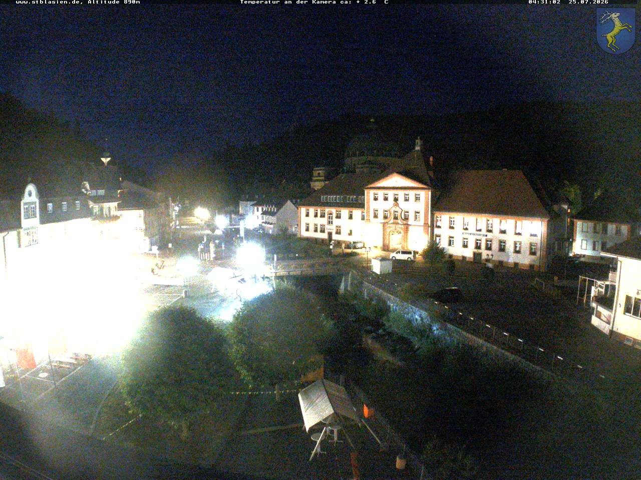 Archiv Foto Webcam St Blasien Menzenschwand: Hauptstraße
