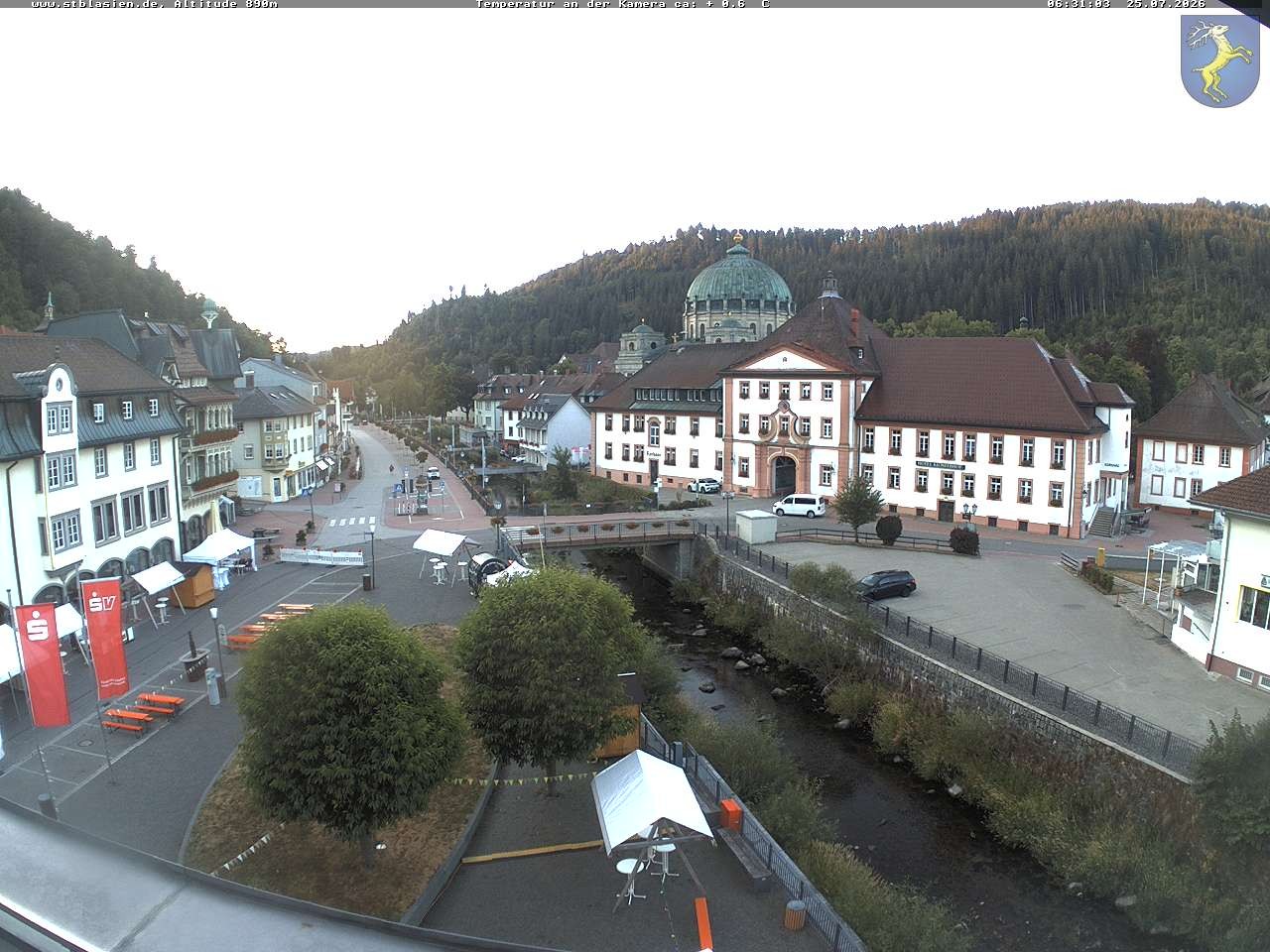 Archiv Foto Webcam St Blasien Menzenschwand: Hauptstraße