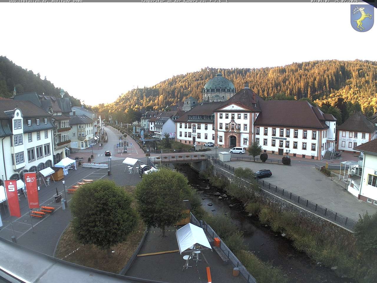 Archiv Foto Webcam St Blasien Menzenschwand: Hauptstraße