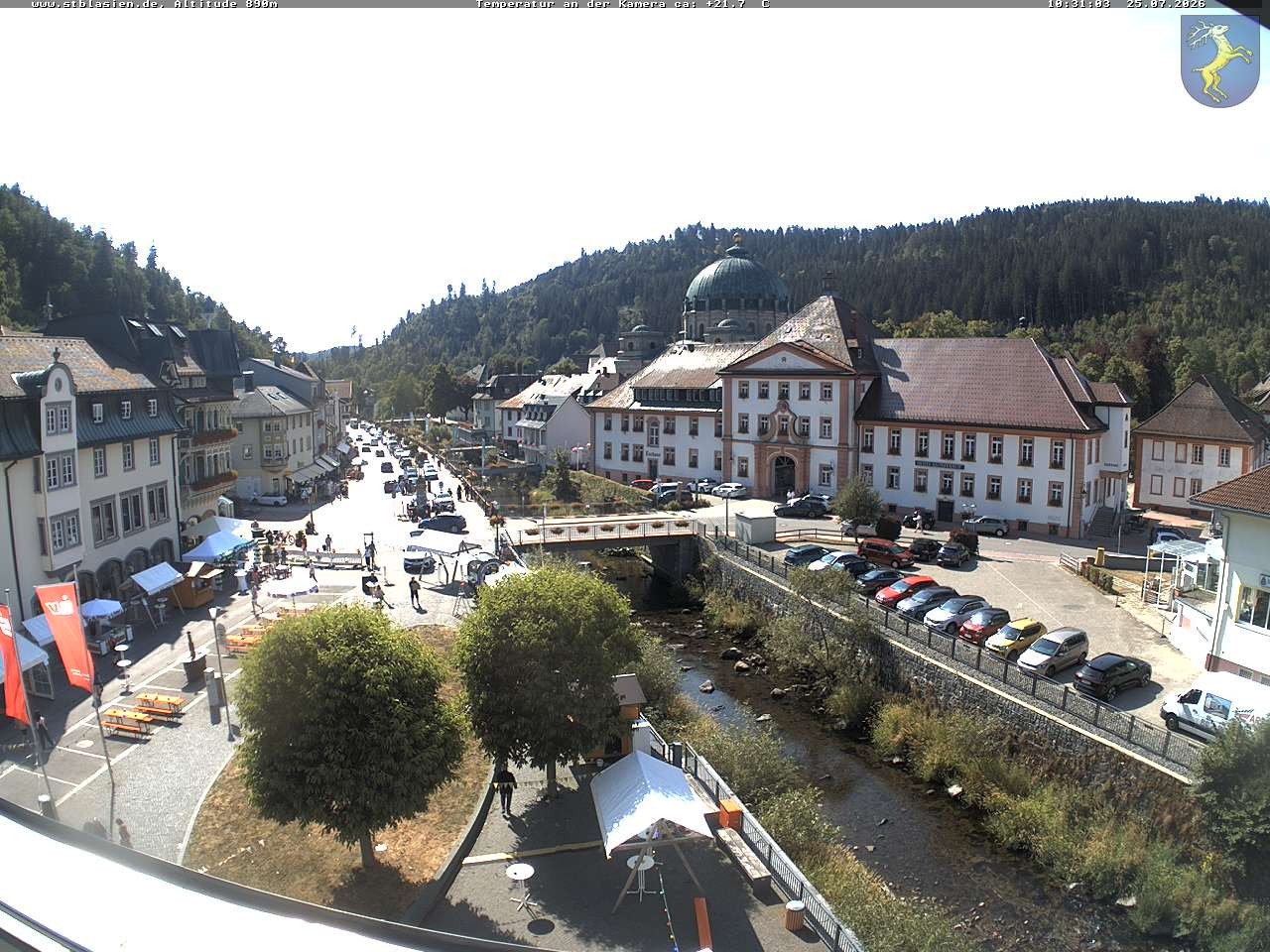 Archiv Foto Webcam St Blasien Menzenschwand: Hauptstraße