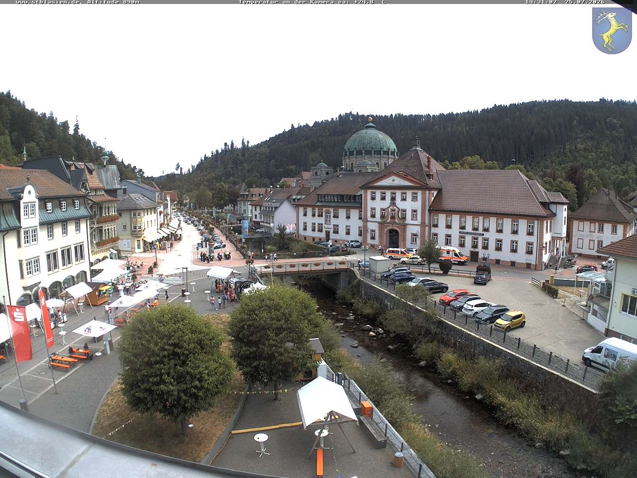 Archiv Foto Webcam St Blasien Menzenschwand: Hauptstraße