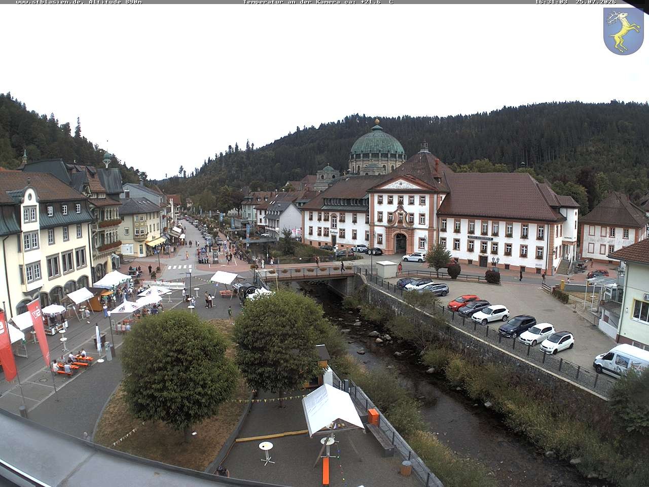 Archiv Foto Webcam St Blasien Menzenschwand: Hauptstraße