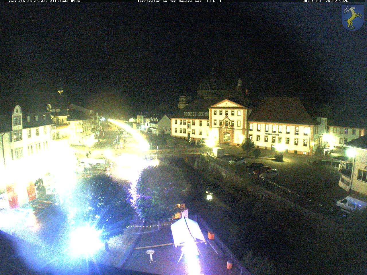Archiv Foto Webcam St Blasien Menzenschwand: Hauptstraße