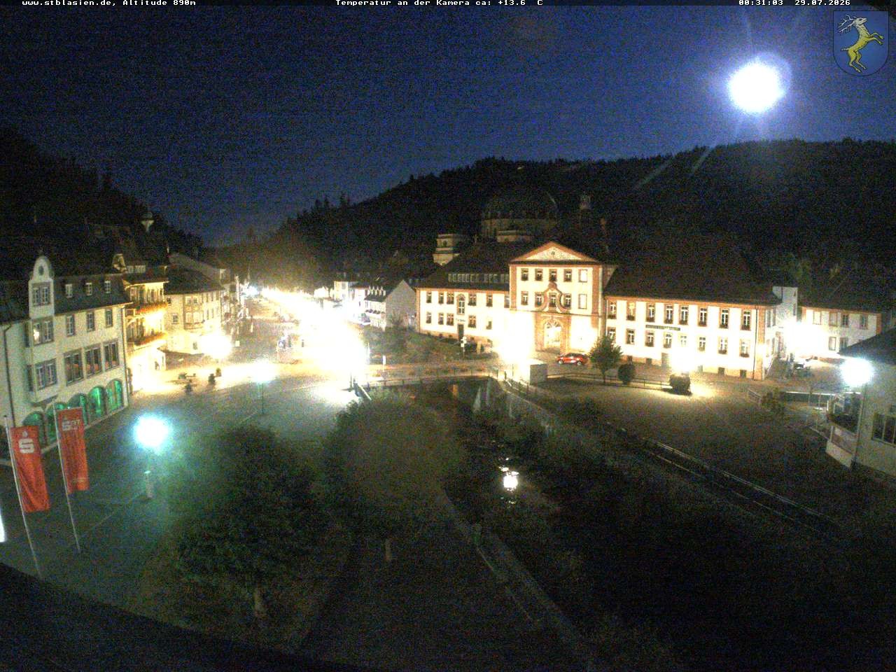 Archiv Foto Webcam St Blasien Menzenschwand: Hauptstraße