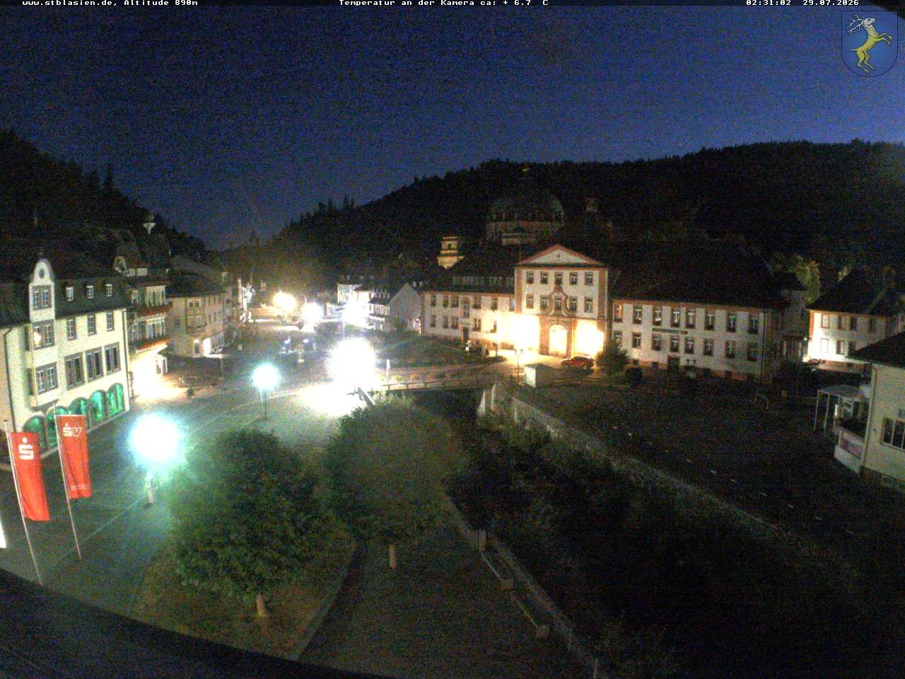 Archiv Foto Webcam St Blasien Menzenschwand: Hauptstraße