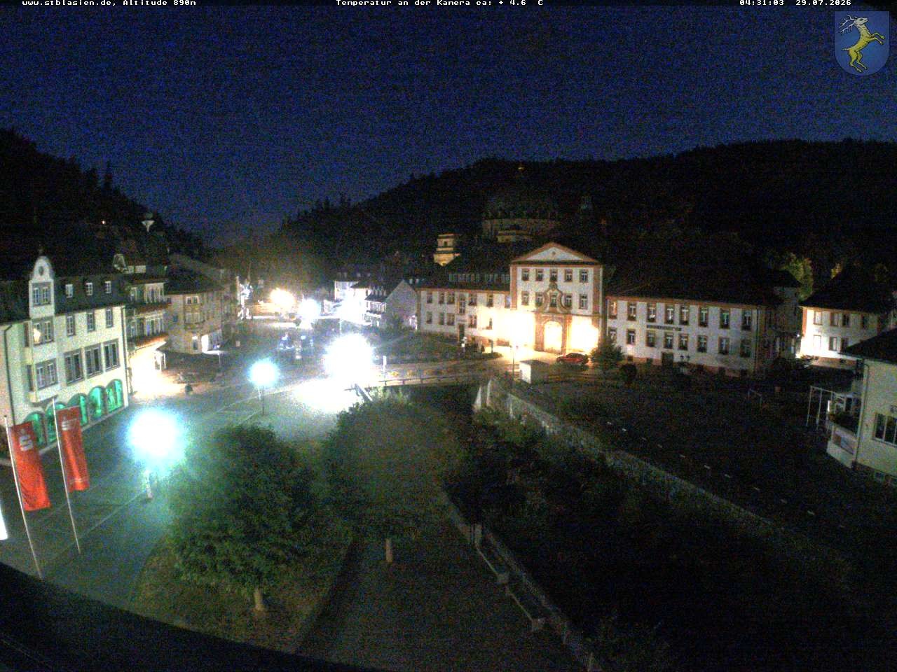 Archiv Foto Webcam St Blasien Menzenschwand: Hauptstraße