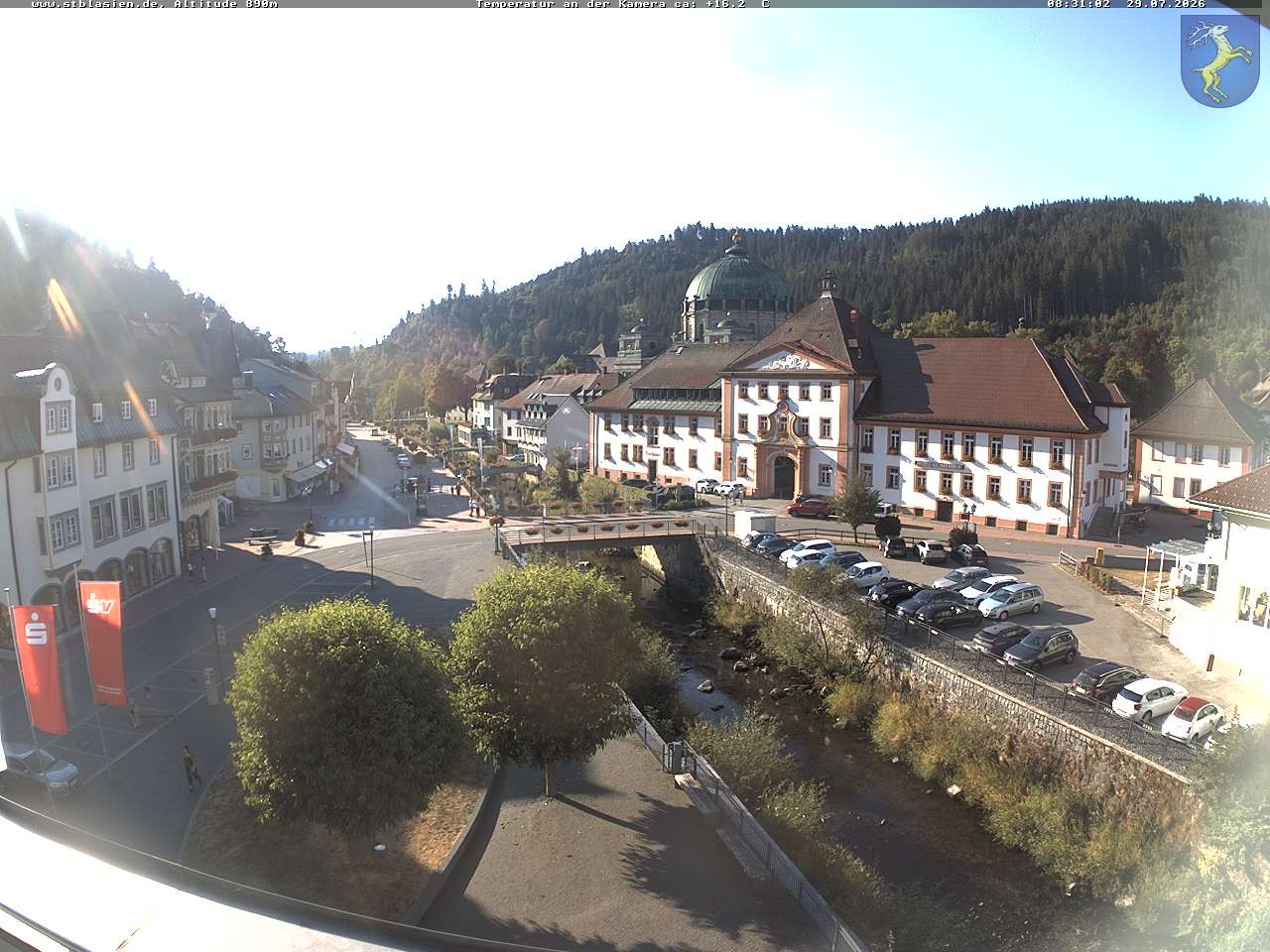 Archiv Foto Webcam St Blasien Menzenschwand: Hauptstraße