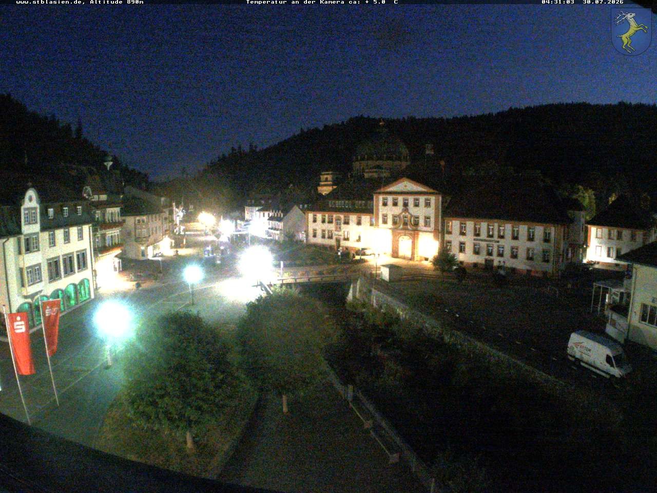 Archiv Foto Webcam St Blasien Menzenschwand: Hauptstraße