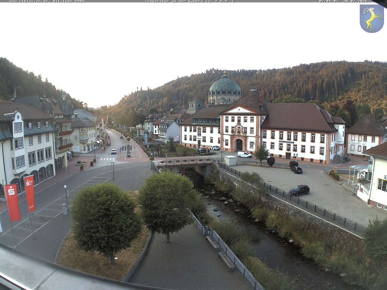 Archiv Foto Webcam St Blasien Menzenschwand: Hauptstraße
