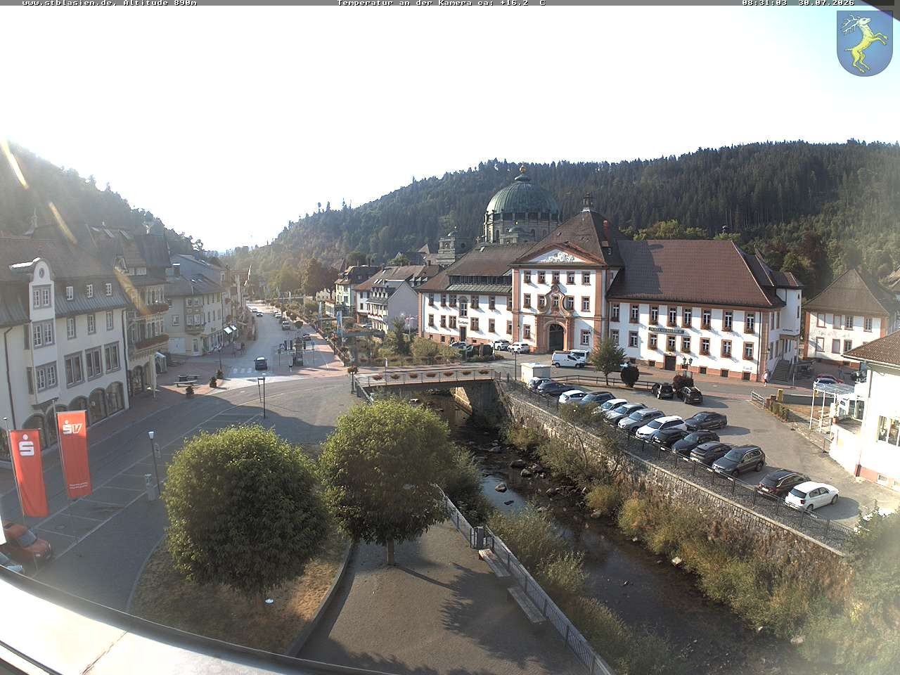 Archiv Foto Webcam St Blasien Menzenschwand: Hauptstraße