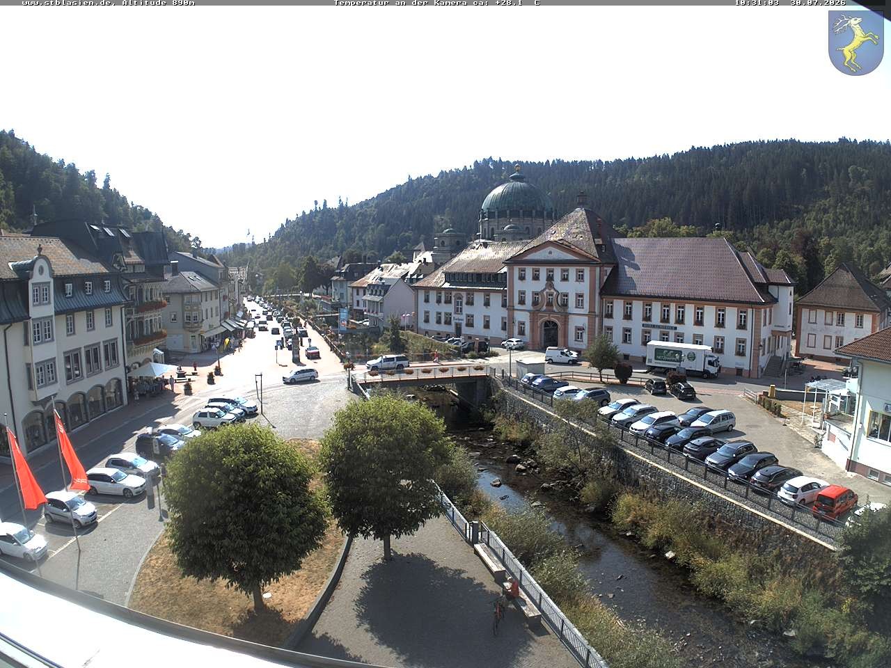 Archiv Foto Webcam St Blasien Menzenschwand: Hauptstraße