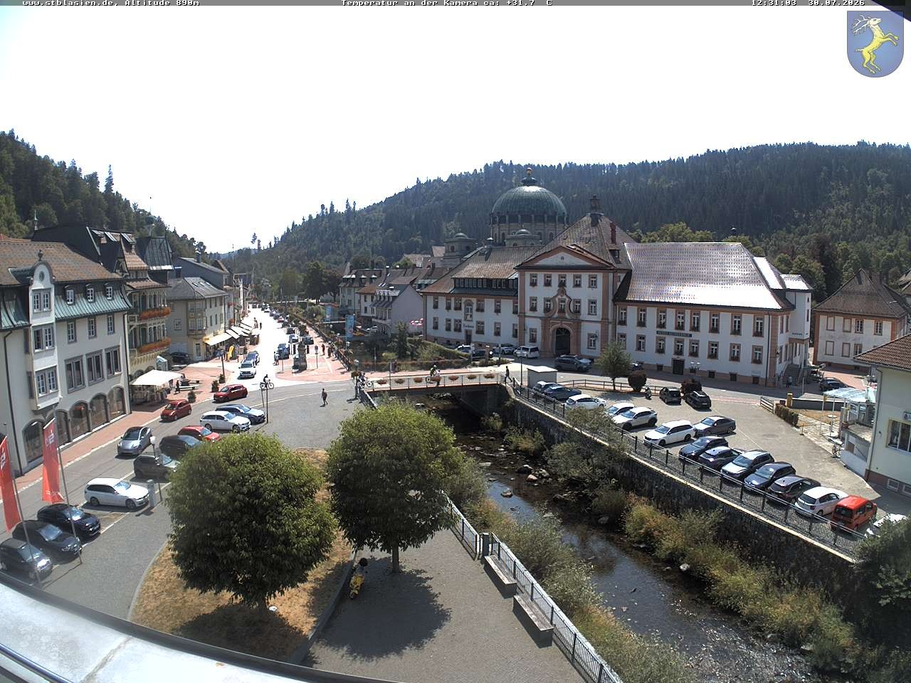 Archiv Foto Webcam St Blasien Menzenschwand: Hauptstraße