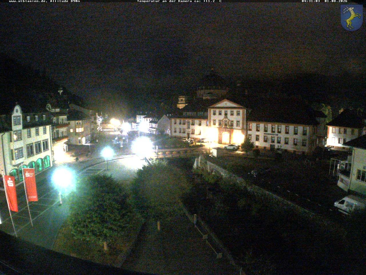 Archiv Foto Webcam St Blasien Menzenschwand: Hauptstraße