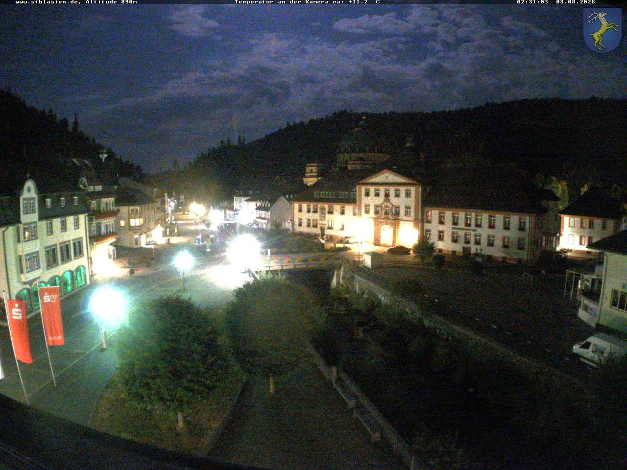 Archiv Foto Webcam St Blasien Menzenschwand: Hauptstraße