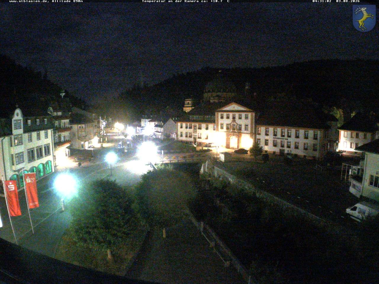 Archiv Foto Webcam St Blasien Menzenschwand: Hauptstraße