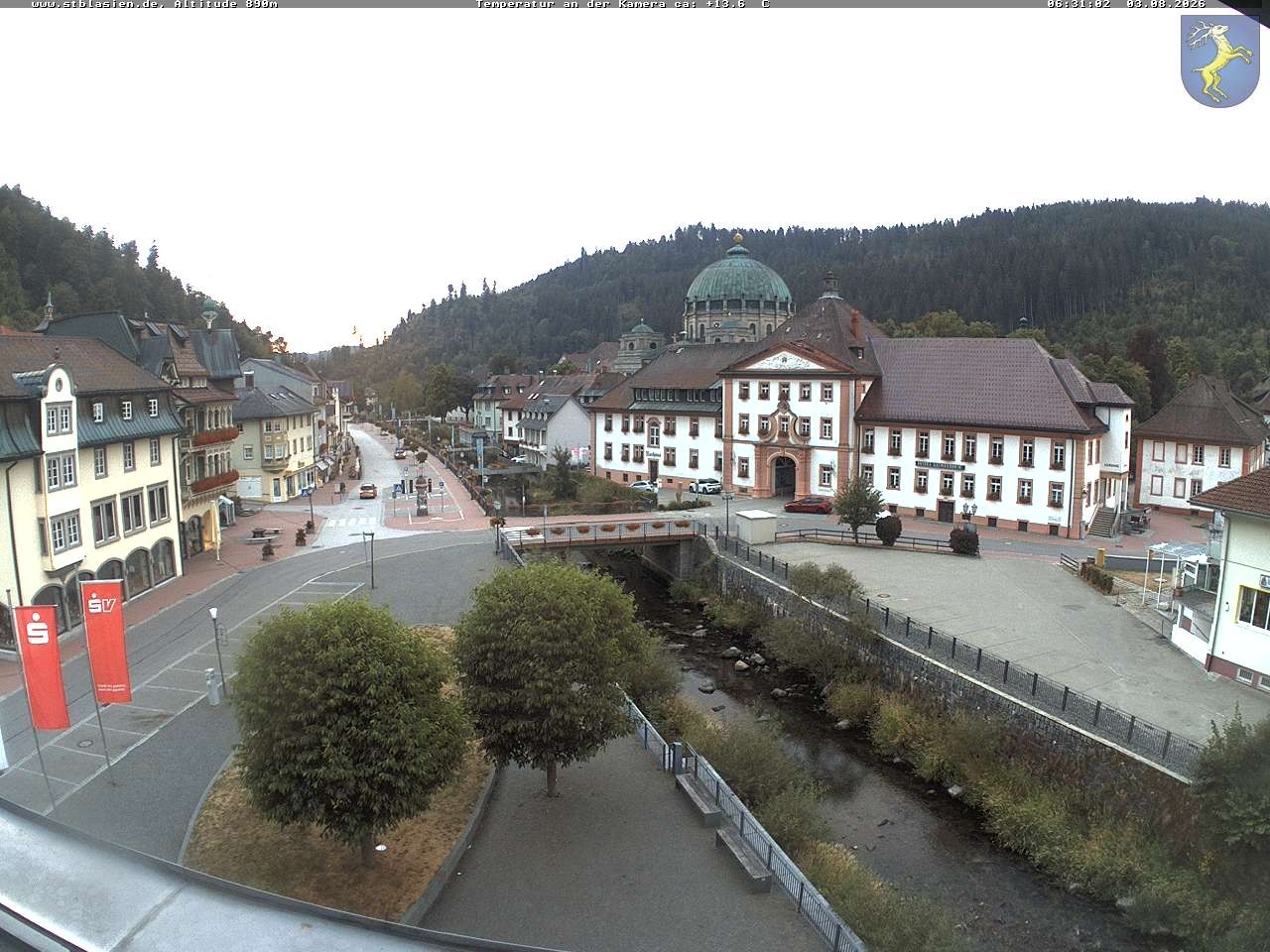 Archiv Foto Webcam St Blasien Menzenschwand: Hauptstraße