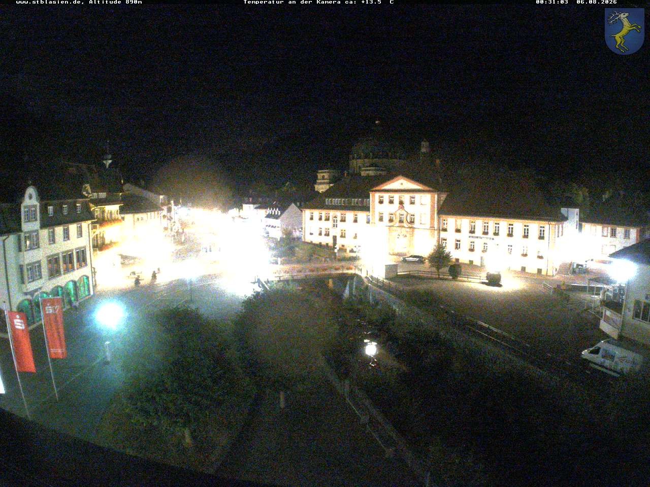 Archived image Webcam St Blasien Menzenschwand: main street