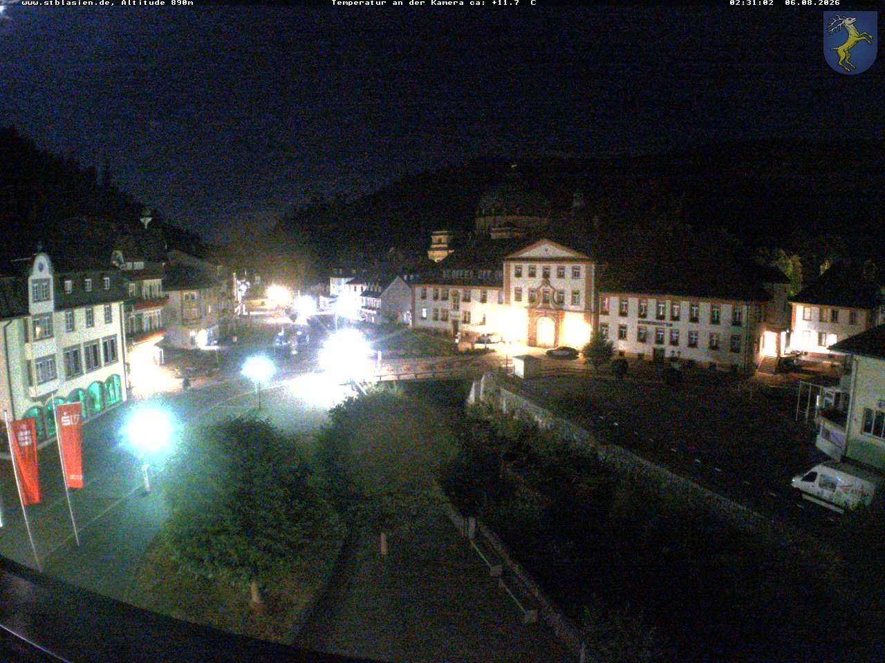 Archived image Webcam St Blasien Menzenschwand: main street