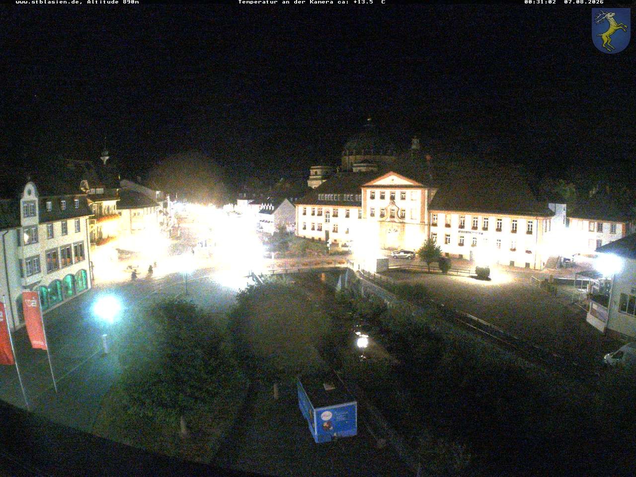 Archived image Webcam St Blasien Menzenschwand: main street