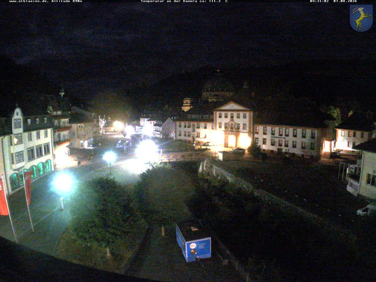 Archiv Foto Webcam St Blasien Menzenschwand: Hauptstraße